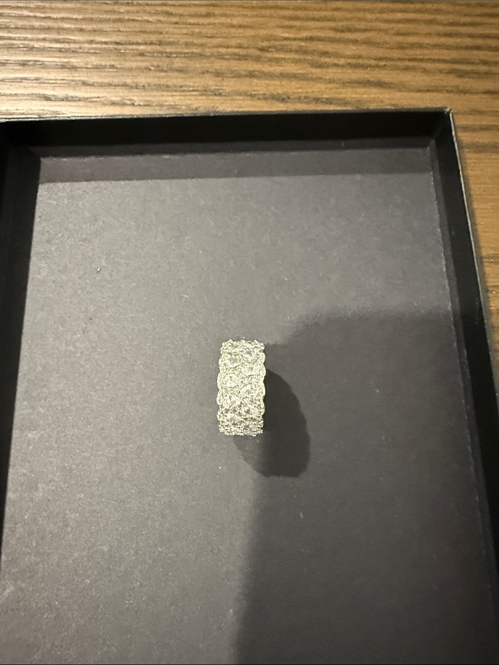 Sterling silver fancy ring